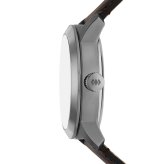 フォッシル FOSSIL 腕時計 メンズ TOWNSMAN アニメーション デジアナ ブラウン レザーウォッチ FS6191【2026 新作】