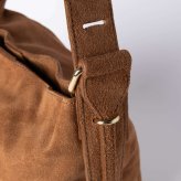 【正規品】 オウレンティ AULENTTI SHOULDER BAG ショルダーバッグ EL-L823-SCDO スエード レディース バッグ