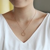 【無料ラッピング】  ヨンドシー 4℃ EAU DOUCE4℃ K10 イエローゴールド ネックレス ダイヤモンド レディース ブランド 正規品 新品 ギフト プレゼント 人気 おすすめ 誕生日 記念日 クリスマス 送料無料