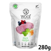 WOOF（ワフ） フリーズドライ ドッグフード ダック 280g 犬 ごはん 無添加
