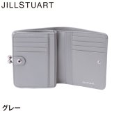 ジル スチュアート 財布 二つ折り レディース 山羊革 牛革 インプルーブ 口金 ギフト JILL STUART