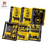 ご当地カレーセット 6人前 ビーフカレー レトルトカレー 和牛カレー【北海道・沖縄県・離島 配送不可】