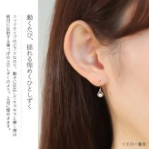 K10 ゴールド ピアス ティアドロップ イエローゴールド ピンクゴールド ホワイトゴールド フックピアス キュービックジルコニア ゆれる しずく 雫 10金 10K 華奢 上品 タリア 彼女 妻 女性 レディース 誕生日 プレゼント ハロウィン 【品番：RME-778994-620】