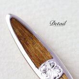 ハワイアンジュエリー コアウッド 刻印無料 ペンダントトップ サーフボード ハイビスカス コアウッド ロジウムコーティング aumakua シルバー925 ネックレス チェーン別売 メンズ レディース 誕生日 プレゼント ハロウィン 【品番：098-61-01】