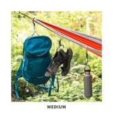 GEARAID ギアエイド ヒーロークリップ スモール HEROCLIP SMALL カラビナ フック バッグハンガー アウトドア 耐荷重22Kg 吊りフック S字フック 回転フック 回転 360度 キャンプ 登山 オフィス