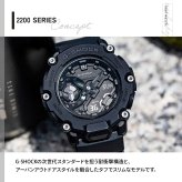 G-SHOCK Gショック GA-2200シリーズ GA-2200BB-1AJF メンズ 腕時計 電池式 アナデジ 樹脂バンド ブラック CASIO カシオ