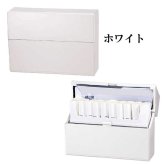 アイコス 加熱式タバコ 対応 ハードケース ブラック シルバー シガレットケース タバコケース カートリッジ 艶消し黒 ペンギンライター ギフト