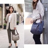 牛革 クロコダイル 型押し ハンドバッグ HALEINE ブランド アレンヌ バッグ 手提げ エンボスレザー 女性 ギフト プレゼント 4FB (07000471r)
