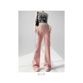 フレアパンツ レディース 通販 ベルボトムパンツ ロングパンツ カジュアルパンツ 長ズボン ズボン パンツ ロング丈 ハイウエスト ウエストゴム パンタロン カジュアル 無地 シンプル 女性 大人 春 夏 秋 おしゃれ ボトムス レディースファッション