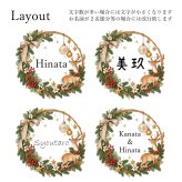 【名入れ】アクリル クリスマス オーナメント ツリー ギフト プレゼント 贈り物 透明 飾り 装飾 記念 記念日 インテリア 雑貨 冬 男の子 女の子 ペット 男性 女性 オーダーメイド トナカイ