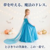 子供 ドレス プリンセス ハロウィン 衣装 キッズ 女の子 仮装 コスチューム ロングドレス ブルー 青 キラキラ お姫様 コスプレ 発表会 誕生日 パーティー イベント クリスマス