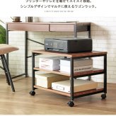 テレビ台 テレビボード プリンター台 キャスター付き おしゃれ プリンターワゴン 幅60cm 奥行45cm プリンター置き ラック スリム キャスター 白 省スペース ローボード テレビラック 32インチ 32型 北欧 ホワイト ブラウン iwt-18