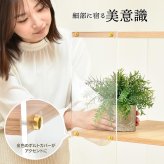 アクリルラック 3段 ONRC0338 キャスター付きオープンラック ラック シンプルスタイル モダン 角型 アクリル 透明ラック クリアラック ディスプレイラック幅45.5cm 奥行45.5cm 高さ66cm 新生活