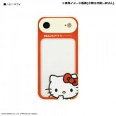 ハローキティ iPhone ケース サンリオ IIIIfit プランプフレーム 耐衝撃 ハイブリッド カバー ストラップホール付 かわいい キャラクター iPhone用 アクセサリー サンリオ正規ライセンス品