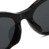 サンローラン サングラス SAINT LAURENT SL M148/F-001 SLM148F-001 ブラック サングラス アジアンフィット メンズ レディース ユニセックス