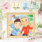 贈り物 似顔絵 家族 名入れ 手描き プレゼント ギフト 記念日 感謝 お祝い 誕生日 記念 父 母 両親 家族 祖父母 名入れ 修正無料 下書き確認 サプライズ そっくり かわいい 実績多数 感謝 記念 思い出 オーダーメイド ハロウィン 披露宴 卒寿祝い 還暦祝い 百寿祝い お祝いの品 ウェディングギフト メモリアルギフト 米寿祝い 大人数 ブライダルギフト