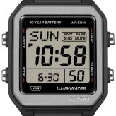 カシオ 腕時計 メンズ CASIO 海外モデル 10年電池 デジタル 大画面 ブラック 軽量 LEDライト付き スポーツ 学生 高校生 中学生 プレゼント 成人 卒業 入学