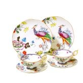 ウェッジウッドWEDGWOOD ワンダーラストWonderlust フォーチュン ２人用ティーセット　【セット　プレゼント　ギフト　ブランド食器】【御結婚御祝・内祝・新築御祝・還暦御祝・御礼・寿・ギフト包装可能】