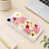 【ほぼ全機種対応スマホケース❁】押し花スマホケース NO.692（着日指定不可） 押し花＆レジン iPhone/Xperia/AQUOS/Galaxy他