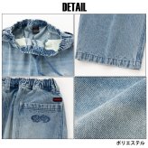 FUBU フブ ワイド イージーパンツ メンズ レディース fam-62504 バギーパンツ デニムパンツ ジーンズ 迷彩 カモフラ ルーズシルエット ストリート ヒップホップ ダンス カジュアル ボトムス M L XL XXL 2026FW Karlas