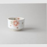 モダン桜茶碗(オレンジ) 陶器 美濃焼 やきものの里から、暮らしを贈ります。　ギフト 食器 セット テーブルウェア