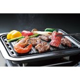 マーブルダイヤモンドコート角型焼肉グリル フックハンドル付き 調理器具 グリル 収納フック付き カセットコンロ専用【北海道・沖縄県・離島 配送不可】