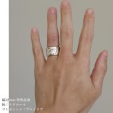 オーダーメイド ハワイアンジュエリー リング 刻印 無料 誕生石入れ可 1号～27号 シルバー925 極太リング 幅広リング 幅12mm ギフト対応可 結婚指輪 指輪 オーダーメード メンズ レディース 誕生日 プレゼント【品番：KJSR-122】