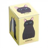 ステープラー 猫 文房具 ホッチキス 黒猫 雑貨 オブジェ かわいい デスク用品 事務用品 インテリア プレゼント ギフト ネコ雑貨 黒猫グッズ おしゃれ 文具 セトクラフト