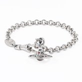 ヴィヴィアンウエストウッド Vivienne Westwood ブレスレット バングル NEW PETITE ORB レディース シルバー 6102005702P019 CN ジュエリー 送別会 誕生日 結婚祝い 結婚式 彼氏 息子 夫 男性 高級 父の日 母の日【スペシャルラッピング660円(別売り)】 即日発送 彼氏 財布 バレンタイン