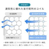 マットレス 両面ポケット シングル セミダブル ダブル ポケットコイル 3Dメッシュ 両面仕様 やや硬め マット 通気性 おすすめ 直置き 一人暮らし 新生活 抗菌 防臭 ポリエステル 敷きマット 寝具マット マットレス寝具 寝具用品 寝室用品 ウレタン