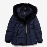 マッカージュ MACKAGE ADALI-BX HOODED DOWN COAT フーデッド ダウン コート ミドル丈 ダウンジャケット ファー レディース アウター