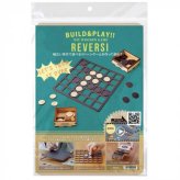 リバーシ 木製 ボードゲーム セット 知育玩具 組立式 オセロ 囲碁 将棋 大人 子供 6歳以上 室内遊び プレゼント ギフト Build＆Play W24-0053 セトクラフト