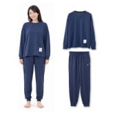 【敬老の日ギフト】リカバリーウェア｜深く眠るための機能性パジャマ PRIME SLEEP 血行促進 寝ながら温活 冷え対策 上下セットアップ 送料無料 レディース 女性用 ルームウェア 長袖 部屋着 おしゃれ 睡眠 ギフト プレゼント ピンク グレー M L Hotel Calm ペアパジャマ 誕生日 プレゼント 父の日 母の日 敬老の日  誕生日 出産祝い 結婚祝い ホワイトデー 新生活