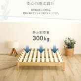 2分で完成！組立簡単 【Trans-トランズ-】(セミダブル)