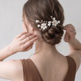Rora ヘアアクセサリー 通販 ヘアピン 2個セット 髪飾り子ども Uピンセット セレモニー 七五三髪飾り 結婚式お呼ばれ ピアノ発表 入学式卒業式 浴衣着物和装 キッズ女の子用 フォーマルヘア まとめ髪アレンジ パーティー お祭り