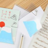 富士山ふせん＆クリップ  7284 景品 記念品 粗品 ノベルティ 名入れ 御挨拶 ご挨拶