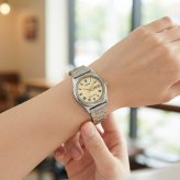 箱なし カシオ 腕時計 レディース シャンパン ゴールド シルバー ローマ数字 CASIO 海外モデル アナログ 曜日 日付 カレンダー メタル ステンレス おしゃれ プレゼント ギフト 成人 卒業 入学