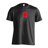 サッカー Tシャツ 半袖 メンズ レディース ジュニア 練習着 ドライ おもしろ tシャツ 速乾 スポーツ ウェア 名入れ 女子 男子 チーム おしゃれ 文字入れ無料 「レッドカード」 アートワークスコウベ 【送料無料】