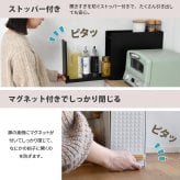 TREE  スライド収納調味料ラック  コンパクトタイプ TRKS0296 キッチン収納 キッチン収納 シンプルスタイル モダン 角型 スチール おしゃれ 120×420×345 mm