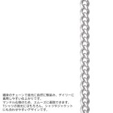 ライオンハート ツイスト ホースシュー マンテル チェーンネックレス サージカルステンレス シルバー 金属アレルギー対応 馬蹄 メンズ ブランド