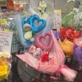キャンディー バルーンフラワー ブーケ 花 プレゼント 造花 卒業 卒園 ギフト くすみカラー ピンク 水色 誕生日 女性 祖母 女友達 退職祝い 結婚記念日 母の日 両親 子供会 贈り物 推し活 推しカラー カスタム 風船 卒業 引退 送料無料（一部地域除外）