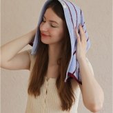 タオル ストライプ 通販 フェイスタオル 綿100 コットン  顔拭きタオル 洗顔タオル ストライプ柄 おしゃれ かわいい オシャレ 可愛い 洗面所 お風呂 キッチン 手拭きタオル バスルーム 柔らかい 吸水性 旅行 プール スイミング 水泳 ジム スポーツ