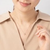 【無料ラッピング】  カナルヨンドシー Canal 4℃ ネックレス シルバー ネックレス キュービックジルコニア レディース ブランド 正規品 新品 ギフト プレゼント 人気 おすすめ 誕生日 記念日 クリスマス 送料無料