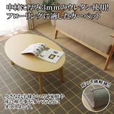 ラグ カーペット バンブー 竹 シンプル 『DXステラ』 約180×240cm 新生活