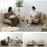 ソファ 座椅子 1人掛けロー 一人掛け 一人暮らし スリム コンパクト ー おしゃれ おしゃれ家具 北欧 ベージュ フロア ファブリック シンプル 送料無料