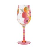 Lolita ワイングラス Best Sister Ever 22.9cm 最高の姉/妹 | かわいい おしゃれ ポップ モダン デザイン食器 アート ロリータ･ヤンシー 正規輸入品