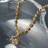 ネックレス レディース K18 18金 シャンパンダイヤモンド ペンダント ダイヤネックレス ゴールド 天然石 華奢 アクセサリー シンプル おしゃれ 大人可愛い ギフト プレゼント