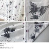 クロミ マイメロディ レースカーテン 2枚組 100×198cm 真夜中のメロクロ サンリオ キャラクター グッズ 子供部屋 寝室 リビング おしゃれ かわいい 洗える サンリオ正規ライセンス品
