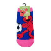セサミストリート エルモ キャラックス サッカー 靴下 アパレル
