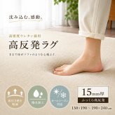 ラグ カーペット 高反発 極厚 厚手 撥水 防音 滑り止め 絨毯 じゅうたん オールシーズン 北欧 おしゃれ 洗える風 リビング フロアマット 床暖房 ホット 対応 130×190 190×190 190×240 一人暮らし 子供部屋 防ダニ クッション